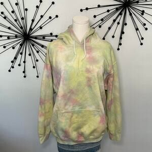 Gilded Intent pastel tie dye hoodie oversized comfy pullover